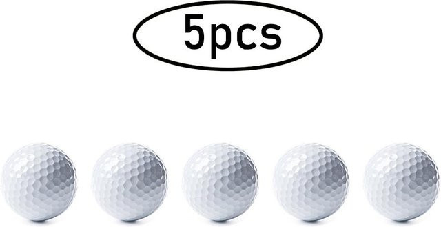 Binchi Keji Travel Golf Bälle, 5-teiliges Set, PU Schaum, weiß - Bild 1