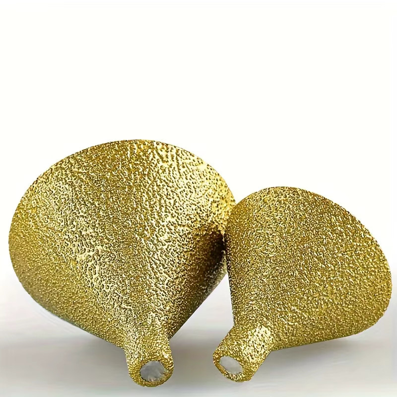 ZUOMU Diamant-Fasenbohrer mit M14-Gewinde als konisches Gravur- und Polierrad für Stein, Fliesen und Marmor in Gold - Bild 2