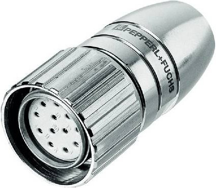 Pepperl+Fuchs 103949 Kabeldose Buchse, gerade, silber - Bild 1