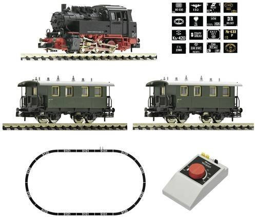 Fleischmann 5160003 N Analog Start Set Dampflok BR 80 mit Personenzug - Bild 1