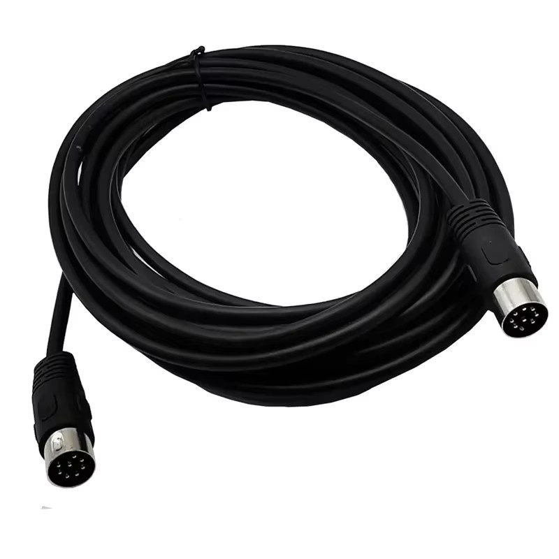 BSN 8-poliges DIN-Audio-Kabel in Schwarz - Bild 4