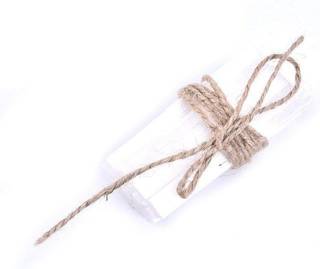 10 Stück Natürliche Selenite Rohsteine in Form von Groben Stäben, Farbe: Weiß, Trimalchio Heilsteine zur Dekoration und Anwendung - Bild 1