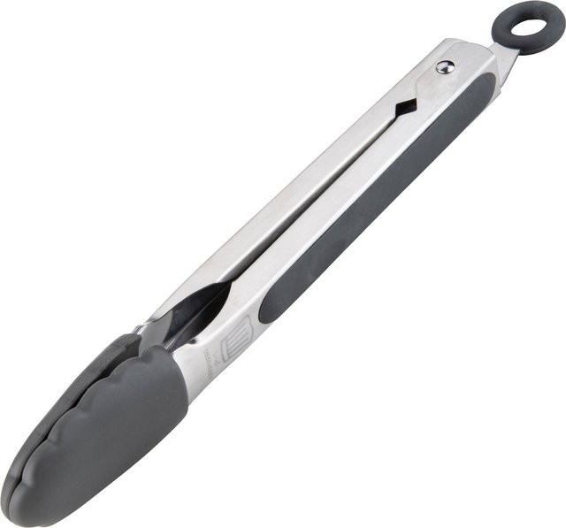 Fackelmann Chefkoch Mehrzweckzange aus Edelstahl und Silikon, Farbe: Silber, Länge: 27,5 cm - Bild 1