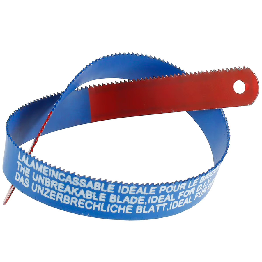 Toorise 10-teiliges Bügelsägeblatt-Set aus M35 Stahl mit 18 Zähnen für PVC, Bambus und Knochen, 300 mm - Bild 3