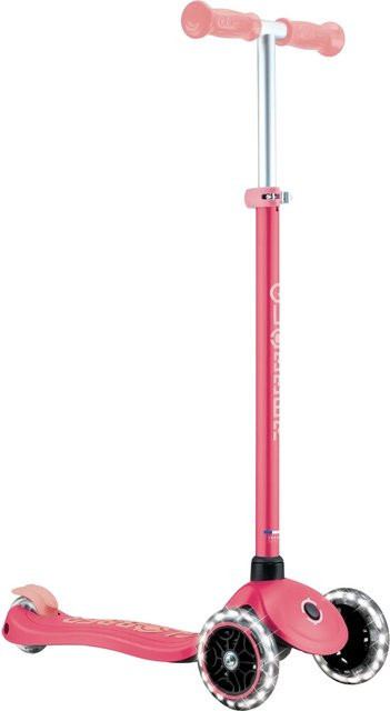 Globber Primo Plus Glow Lights Roller Kinder Coral Pink 3 Jahre - Bild 1