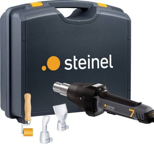 Steinel Heißluftgebläse HM 2620 E KF Set bürstenlos 2300W Anthrazit - Bild 1