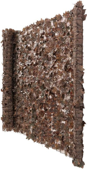 PROREGAL Balkonsichtschutz Ahorn in Braun, blickdichter Sichtschutz für den Zaun, H x B x T: 100 x 500 x 1 cm - Bild 1
