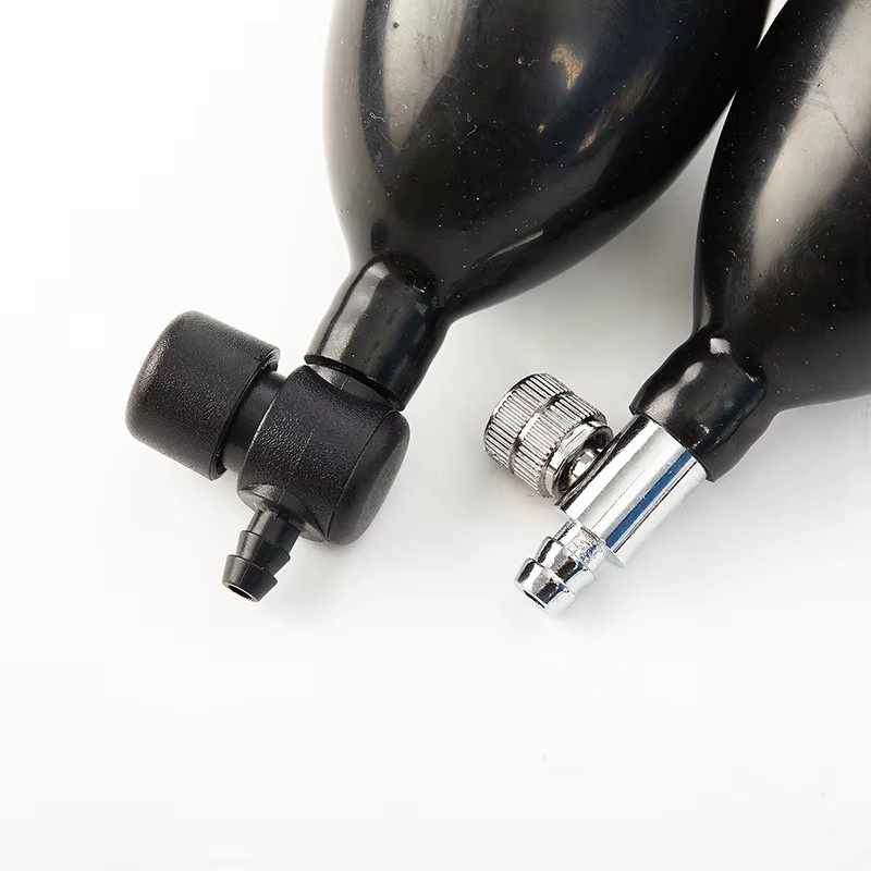 KuZHEN Blutdruckmessgerät Zubehör Latex-Pumpe in Schwarz - Bild 4