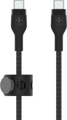 Belkin BoostCharge Pro Flex USB-C auf USB-A 2.0 Kabel, 2 m, Schwarz - Bild 1