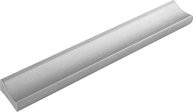 Alles im Griff Möbelgriff Alto aus Aluminium in Silber Natur Eloxiert, Breite: 96 mm, Höhe: 122 mm - Bild 1