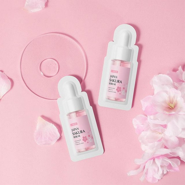 Sakura Gesichtsserum mit Hyaluronsäure, 1 ml, 10 Stück - Bild 1