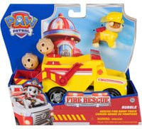 Paw Patrol Fire Rescue Spin Master Rubbles Rettungs-Truck Spielfahrzeug - Bild 1
