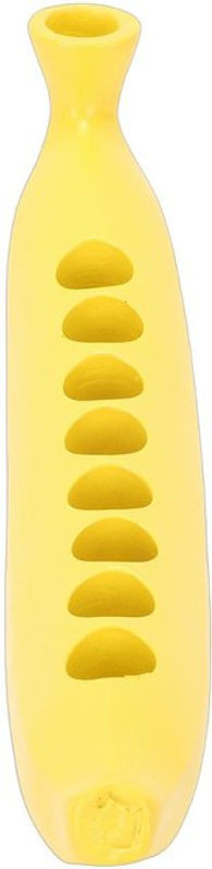 Igeteck Bananen-Kerzenhalter aus ABS in Gelb mit 8 Löchern für deine Heimdekoration - Bild 1