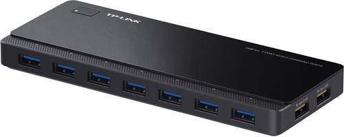 TP-Link UH720 USB 3.0 Hub mit 7 USB-A Ports und 2 Schnellladeports in Schwarz - Bild 2