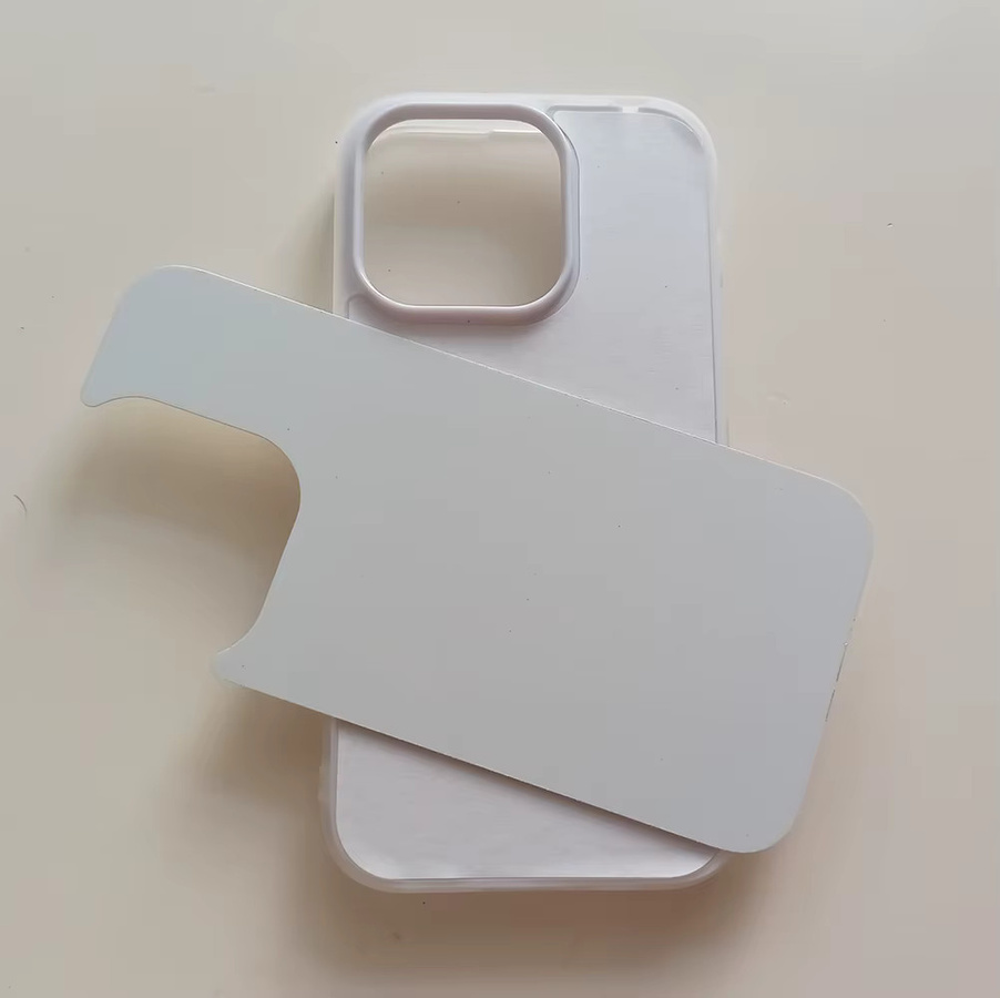 Leere TPU Sublimations Handyhülle für iPhone 16 15 14 13 12 Pro Max XS XR 7 8 Plus SE in Schwarz - Bild 1