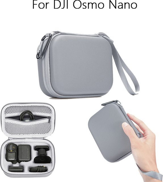 DJI Osmo Nano Kamera Tasche, wasserdichte und stoßfeste Aufbewahrungstasche für Zubehör, Grau - Bild 1