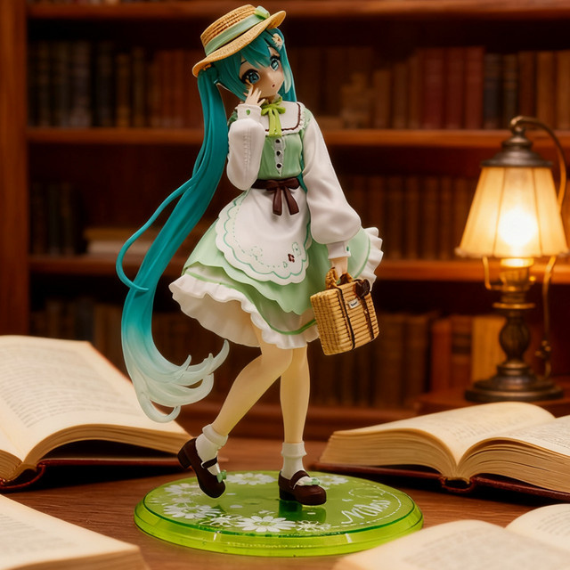 Bandai Hatsune Miku Desktop-Actionfigur, Mädchen-Modell, Einzelfigur - Bild 1