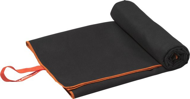CRIVIT Mikrofaser-Handtuch Schwarz B/H: 130 x 80 cm - Bild 1