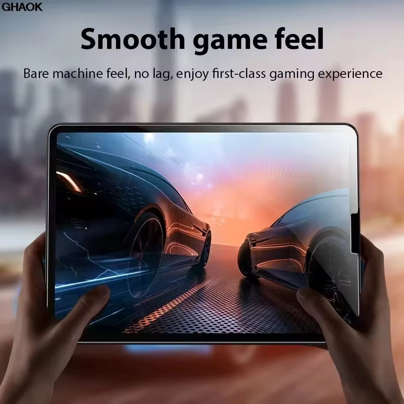 Samsung Displayschutz aus gehärtetem Glas für Galaxy Tab S10 FE, S6 Lite, S9 FE Plus, S8, S7+ und A9 Plus, transparent - Bild 5