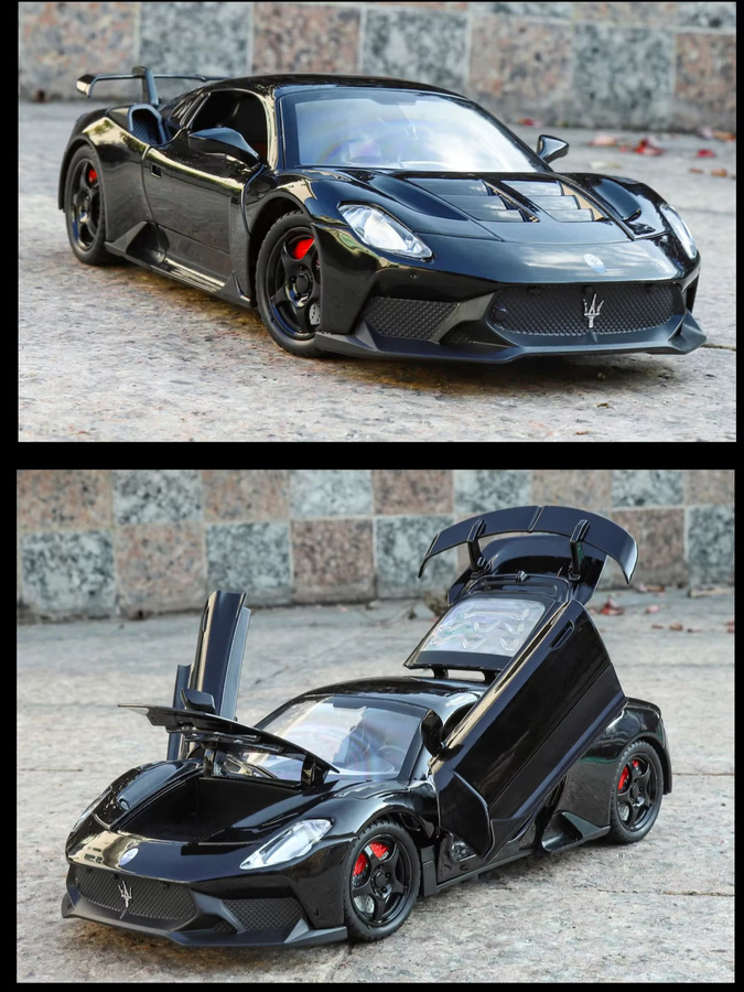 Maisto Maserati GT2 Automodell, 1:24, Metall, mit Licht und Sound - Bild 5