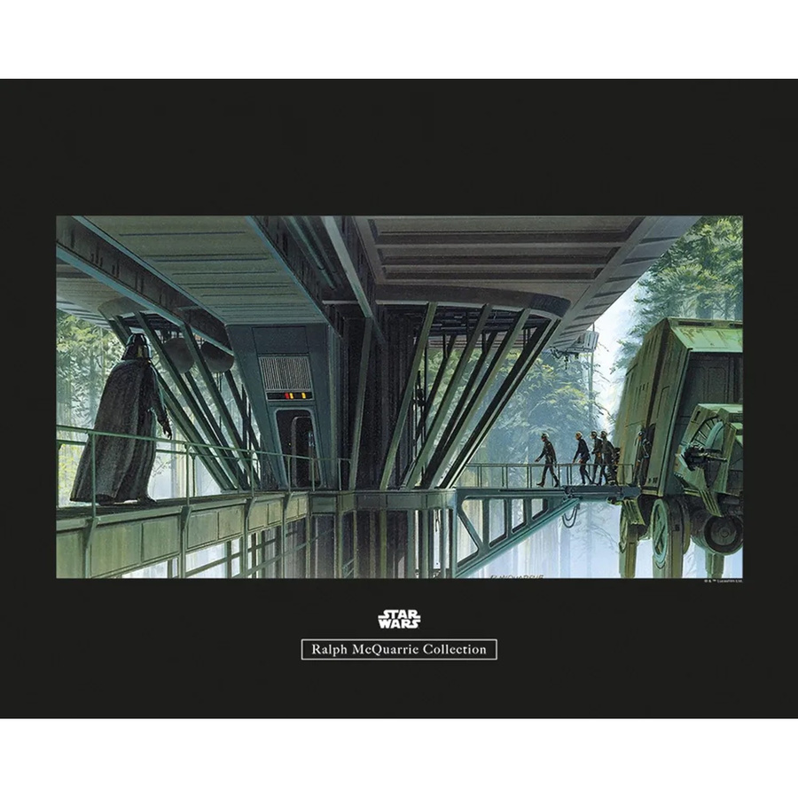 Komar Star Wars Wandbild Dock B: 50 x 40 cm, Multicolor - Bild 2