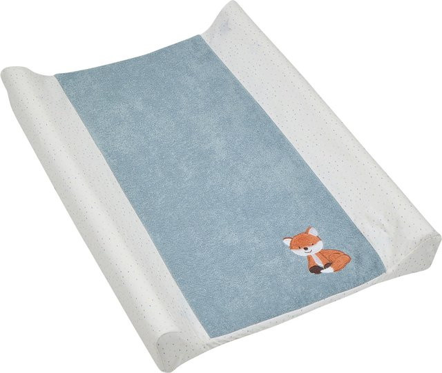 Sterntaler Bezug für Keilwickelauflage, Blau, B/T/H: 50 x 70 cm - Bild 1