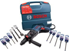 Bosch Bohrhammer GBH 2-26 F in Blau mit EXPERT Zubehör