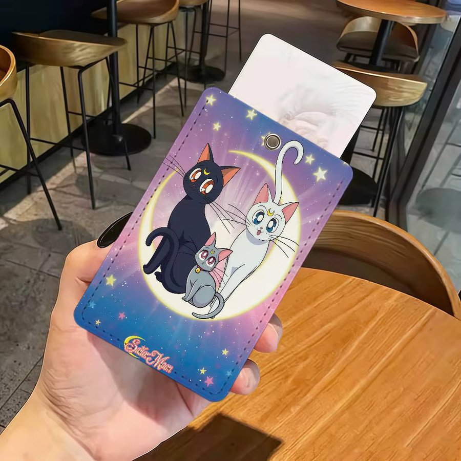 bilibili Schlüsselanhänger, PU-Leder, S-SAILOR Cartoon MOON School - Bild 3