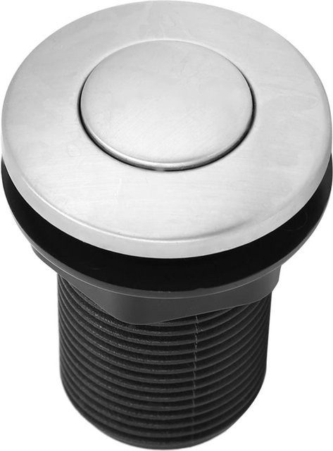 mfySpace Pneumatisches Luftschlauch-Kit mit automatischem Selflock-Schalter und 32mm Taste aus Edelstahl in Silber - Bild 1
