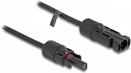 Delock 88230 Solar-Kabel 4mm² in Schwarz, Kabellänge: 5 m - Bild 1