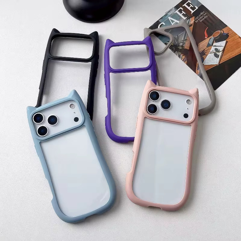 Kardeem 3D Schutzhülle für iPhone 17 Pro Max transparent aus PC und TPU - Bild 2