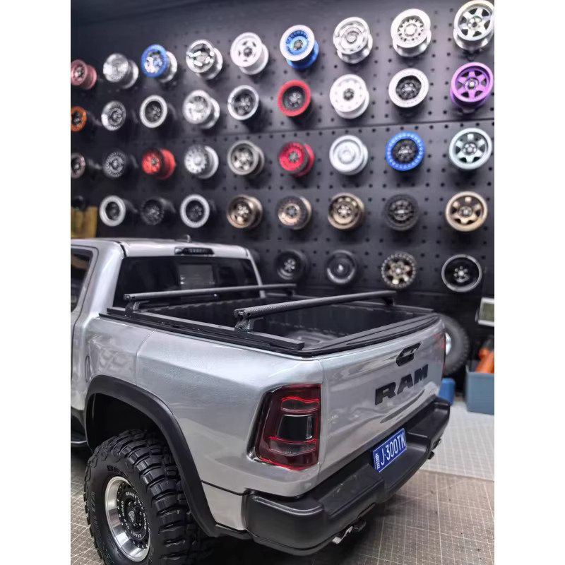 KM Dodge Ram 1500 LKW-Bettgitter/Dachträger-Querträger, Montagehalterungen, Metall, Schwarz - Bild 3
