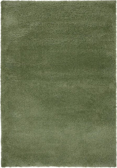 Flair Rugs Hochflorteppich Feather Soft in Olive, B/T: 200 x 290 cm - Bild 1