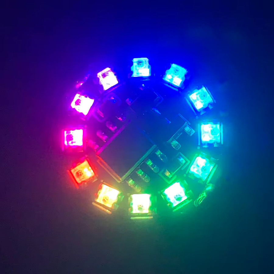 Bunte kabellose LED-Induktionsleuchte mit magnetischer Steuerung und RGB-Lauflicht für deinen DIY-Sandtisch - Bild 2