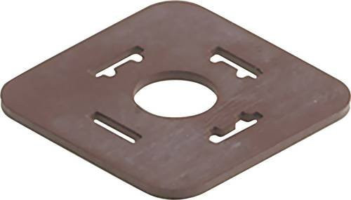 Hirschmann Flachdichtung GDM 3-21 aus EPDM in Braun, 100 Stück - Bild 1