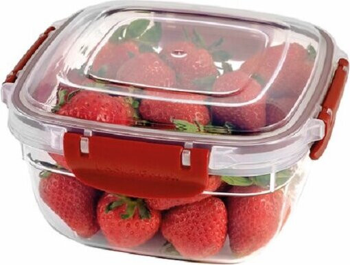 Michelino Frischhaltedose Vorratsdose Serie Nora Rot 900 ml - Bild 1