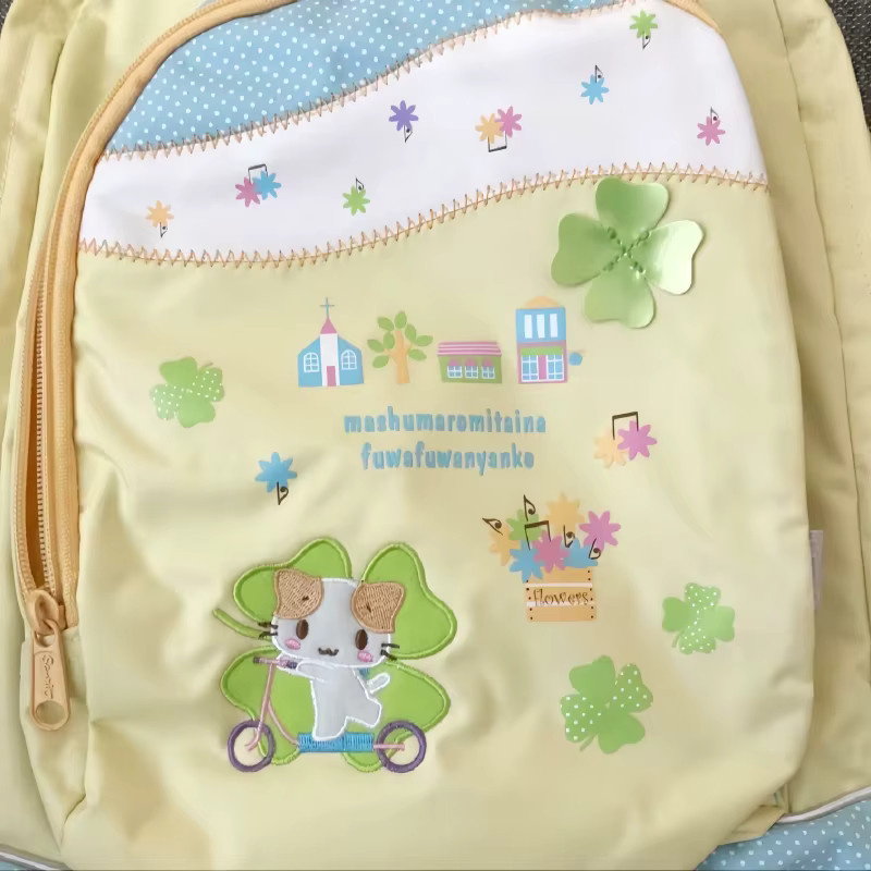 Bandai Katze Rucksack Tasche, Anime Nette Schul Bleistift Tasche Fall - Bild 2