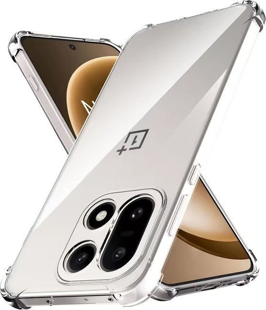 Transparente Silikon-Handyhülle für OnePlus 15 und OnePlus 15T - Bild 1