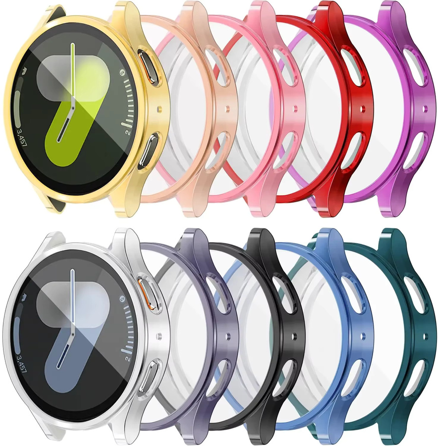 NEY Uhrenzubehör Hülle für Samsung Galaxy Watch 7-6-5-4-FE, TPU, Blue - Bild 2