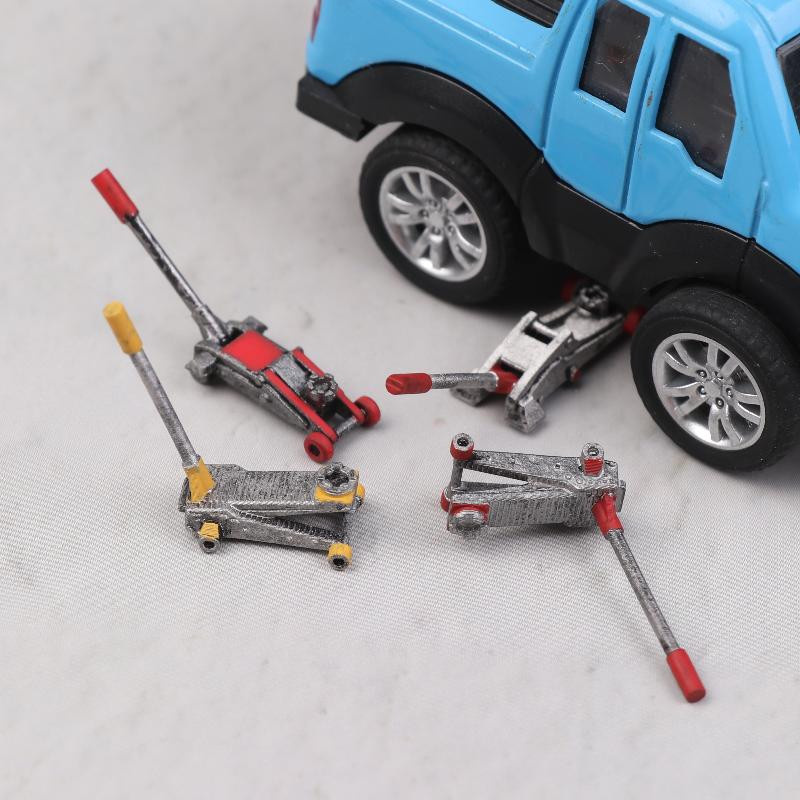 Discover Intime Mini Auto Hebebock Modell 1/64 Garage Reparatur Zubehör - Bild 2