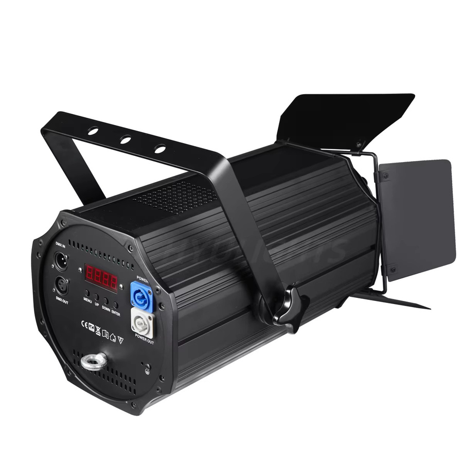 HYULIGHTS 2er Set LED Zoom Par-Scheinwerfer 250W COB mit Beam und Wash Effekt, Dimmbare Bühnenbeleuchtung in Schwarz, 3200K-7500K Warmweiß und Kaltweiß - Bild 3