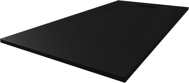 Breuer Duschwanne LiteLine Extraflach Rechteck Anthrazit B: 120 cm, T: 90 cm - Bild 1