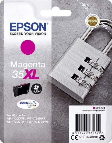 Epson Original Druckerpatrone T3593 35XL Magenta Pink für Inkjet-Drucker - Bild 1