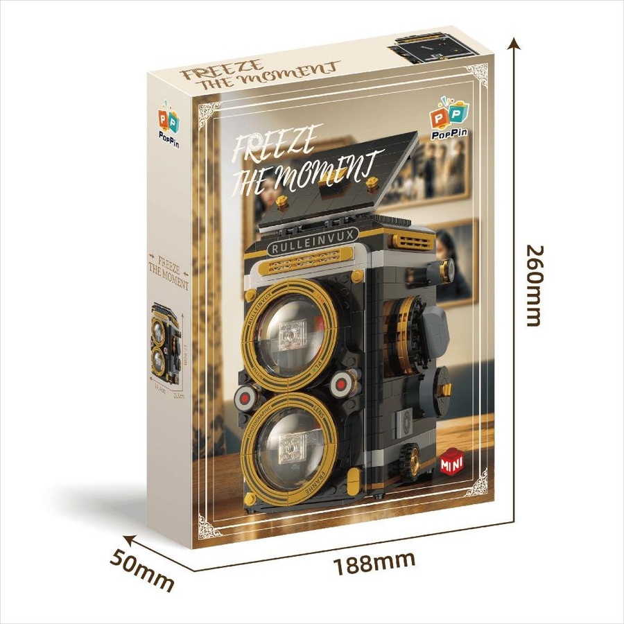 Linyi toy Bausteinset Kamera farbenfroh ab 14 Jahren - Bild 2