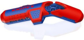 Knipex ErgoStrip PV Abmantelungswerkzeug für Rundkabel und Solarkabel 4 bis 6 mm in Rot - Bild 2
