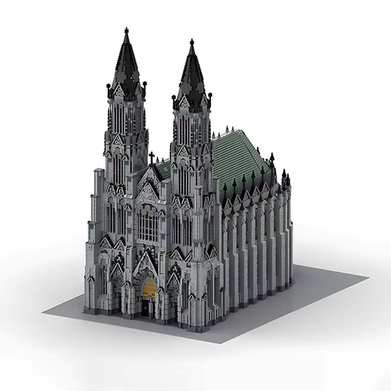 MOCREBRICKS Kölner Dom, Bausatz, Architektur-Modell - Bild 4