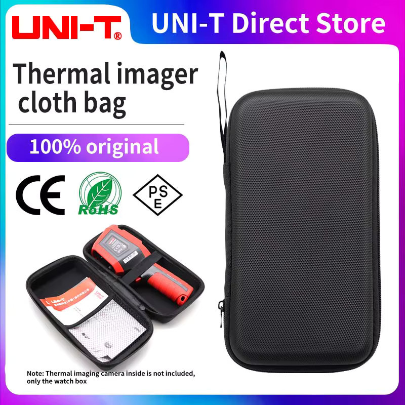 EINHEIT EVA-Aufbewahrungstasche in Schwarz für Digitalmultimeter und Wärmebildkameras UT89X UT204+ UTI160S UTI260B - Bild 4