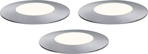 Paulmann Plug&Shine LED-Bodeneinbaustrahler Ergänzungs-Set, 3er Set, Silber, Warmweiß, IP65 - Bild 2
