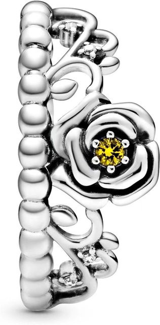 Ring 925 Silber, Zirkonia, Perle, Vintage, Damen - Bild 1