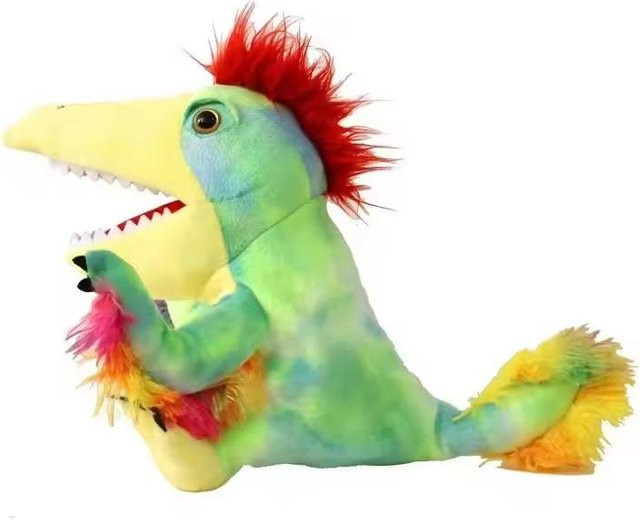 Yiran toy Dinosaurier Handpuppen, Plüschtiere, 30cm, ab 14 Jahre - Bild 1